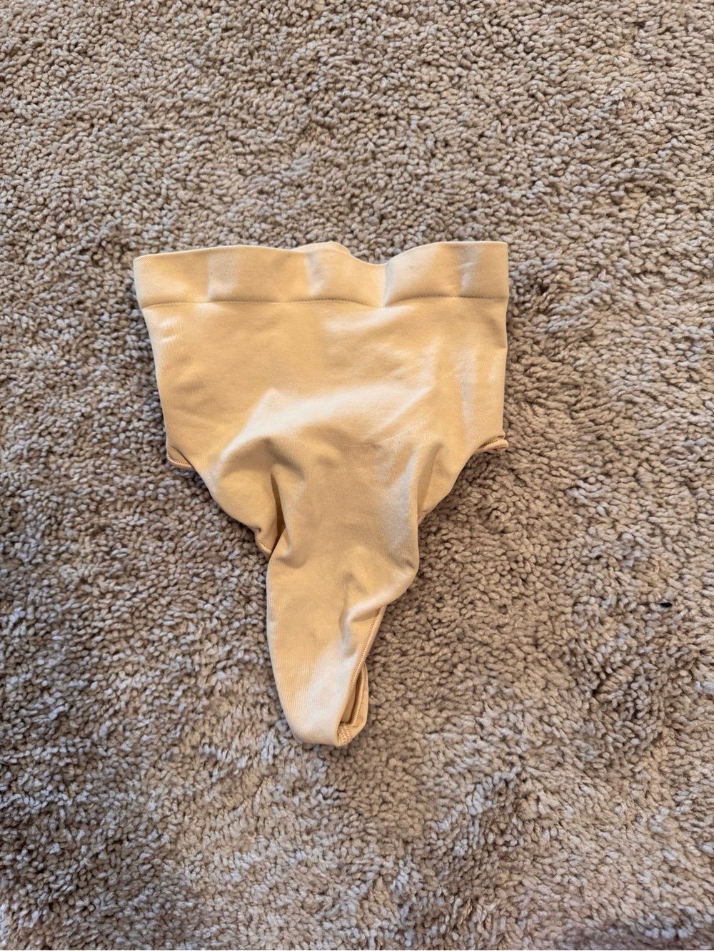 SKIMS Beige high waist thong
